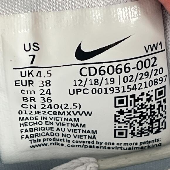 Nike Roshe G Light Grey Lightweight Spikeless Golf Shoe CD6066-002 Womens Size 7 - Picture 10 of 11